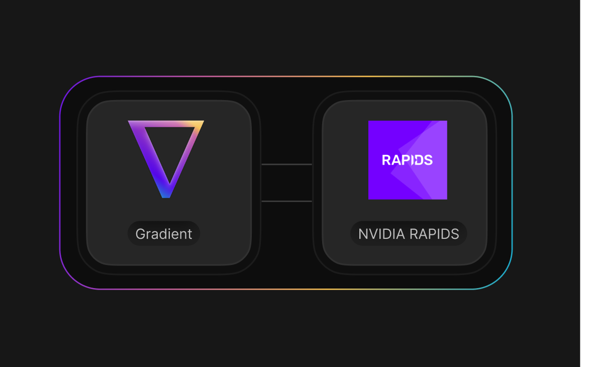 Gradient integrates with NVIDIA RAPIDS