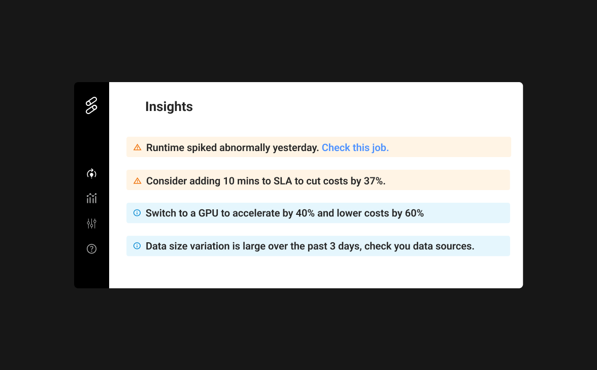 Actionable insights into your compute infrastructure