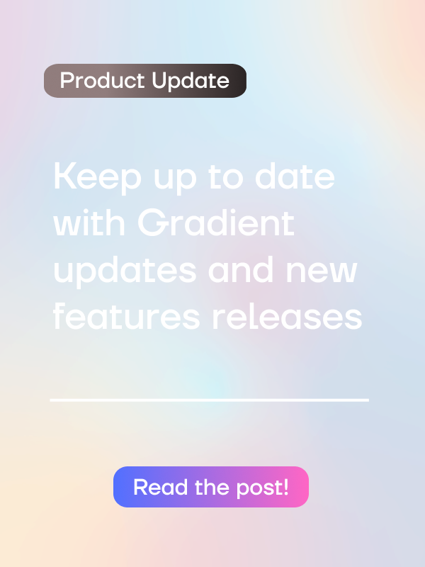 Gradient product updates