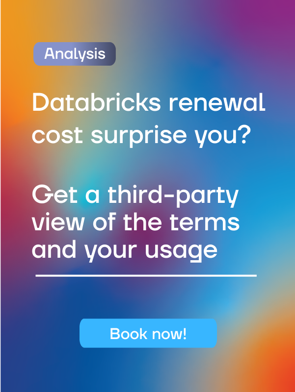 Databricks renewal